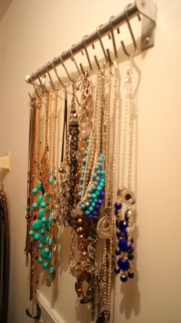 Necklace Holder Wall