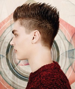 Men's hairstyle Hedgehog 1