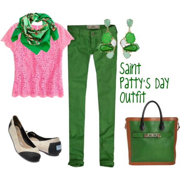 St. Patrick Day outfit ideas in green