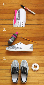 DIY paint Shoes Ideas -fashionbeautynews 6