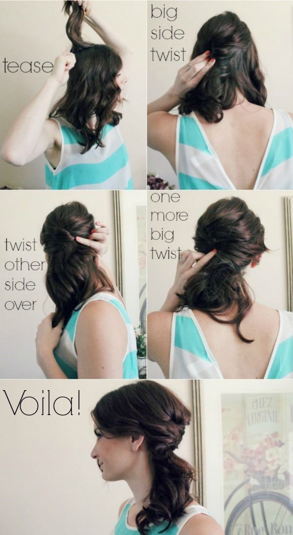 easy hairstyle tutorials for spring 1