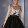 short-black-lace-prom-dresses-2015