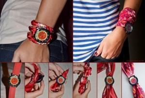 DIY Watch Wrap Bracelet