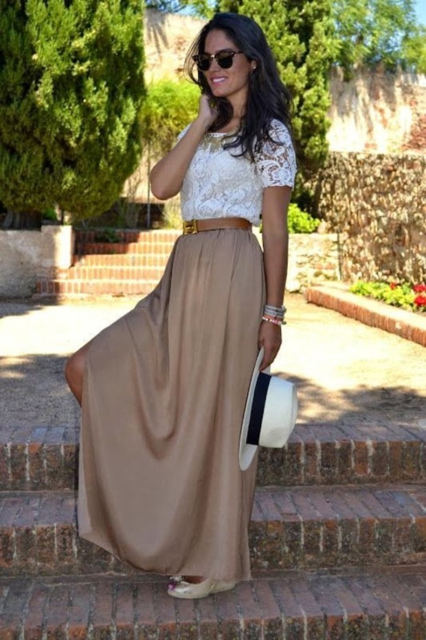 maxi-with-lace-shirt-belt